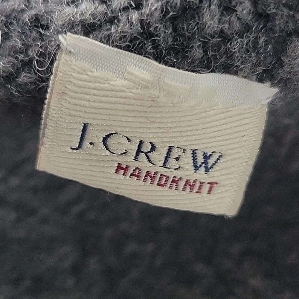 J. Crew Charcoal Knit Beanie